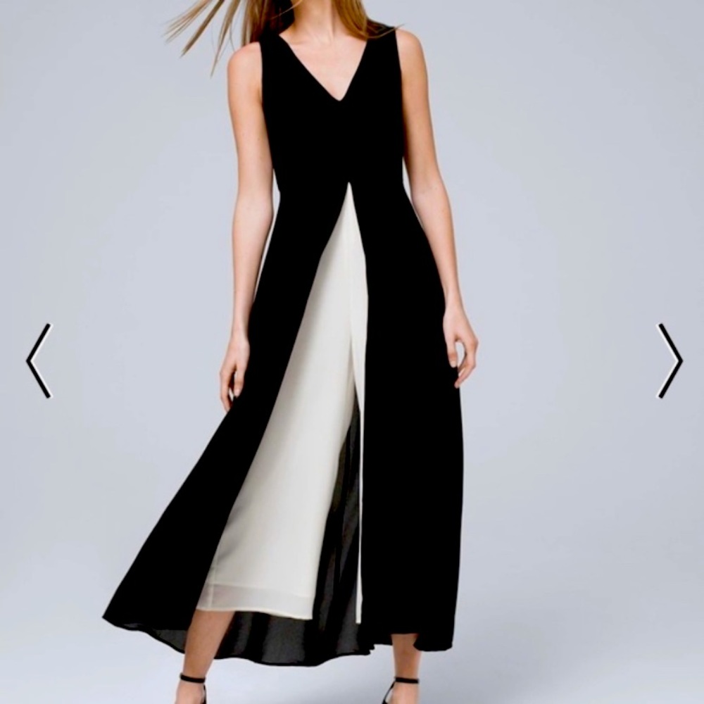 NWT White House Black Market Overlay Jumpsuit
